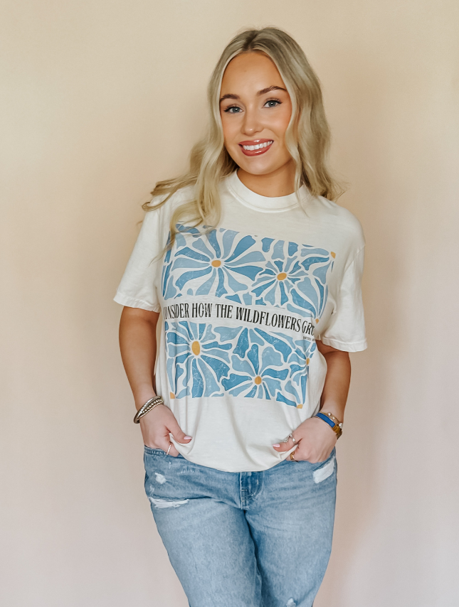 Consider The Wildflowers Tee