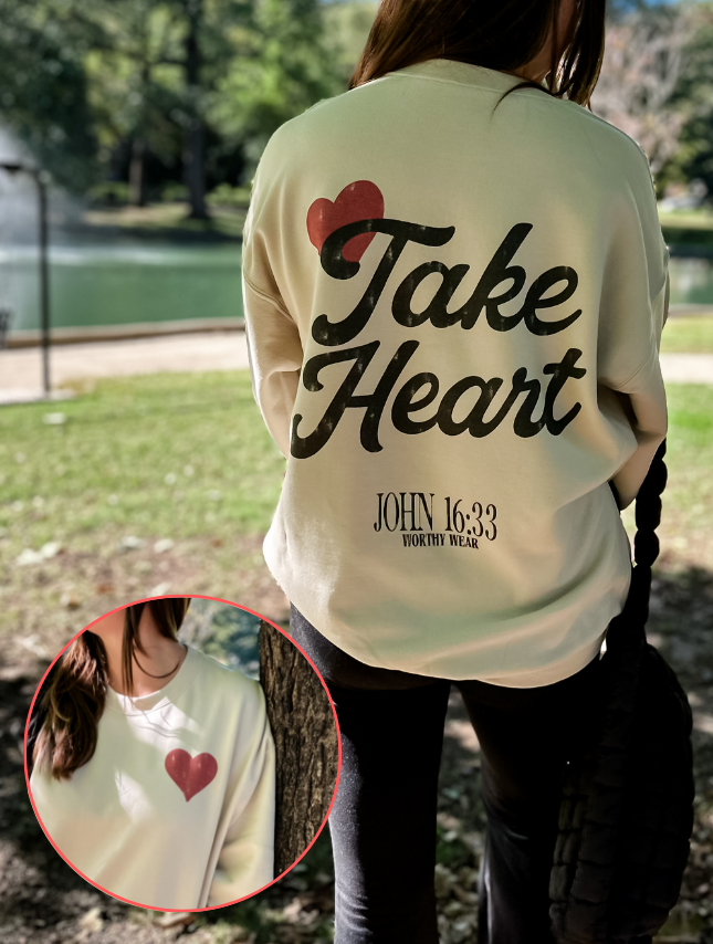 Take Heart Sweatshirt