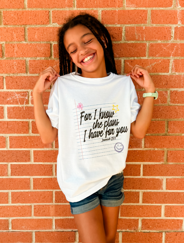 Jeremiah 29:11 - Youth Tee