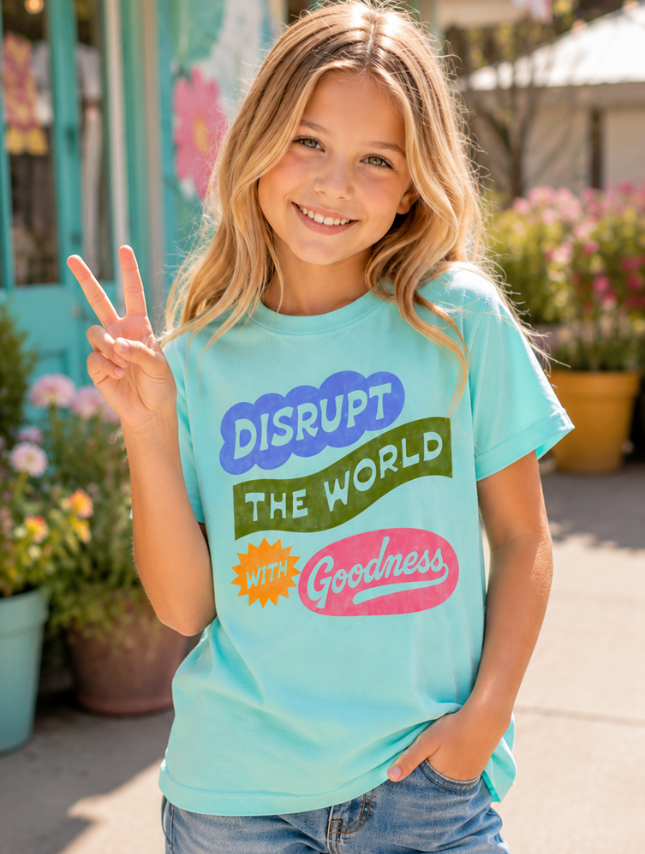 Colorful Disrupt - Youth Tee