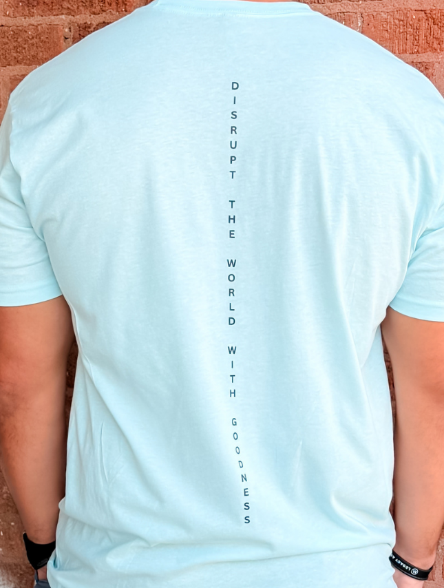 Worthy Disrupt Tee - Ice Blue