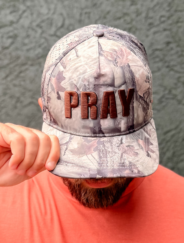 PRAY Embroidered Athletic Mesh Hat