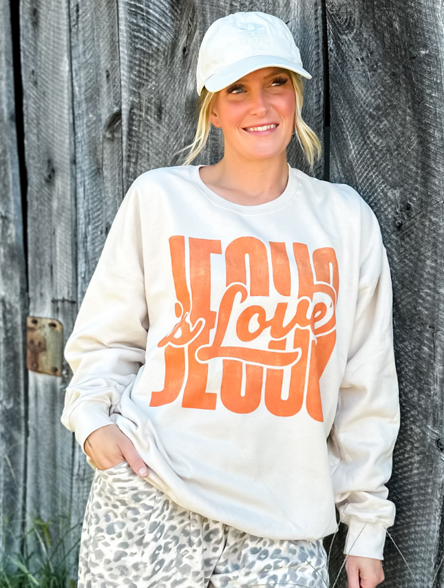 Jesus Is Love Sweatshirt