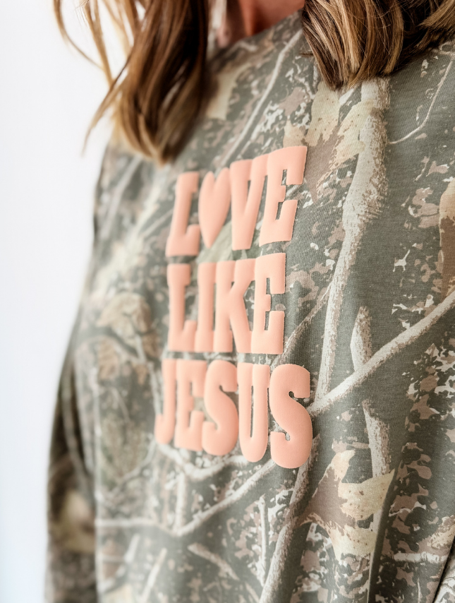 Love Like Jesus Puff Long Sleeve
