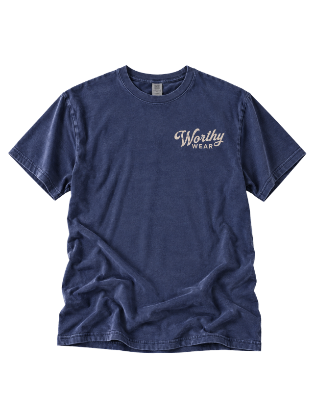 Endure Hardship Tee - Denim