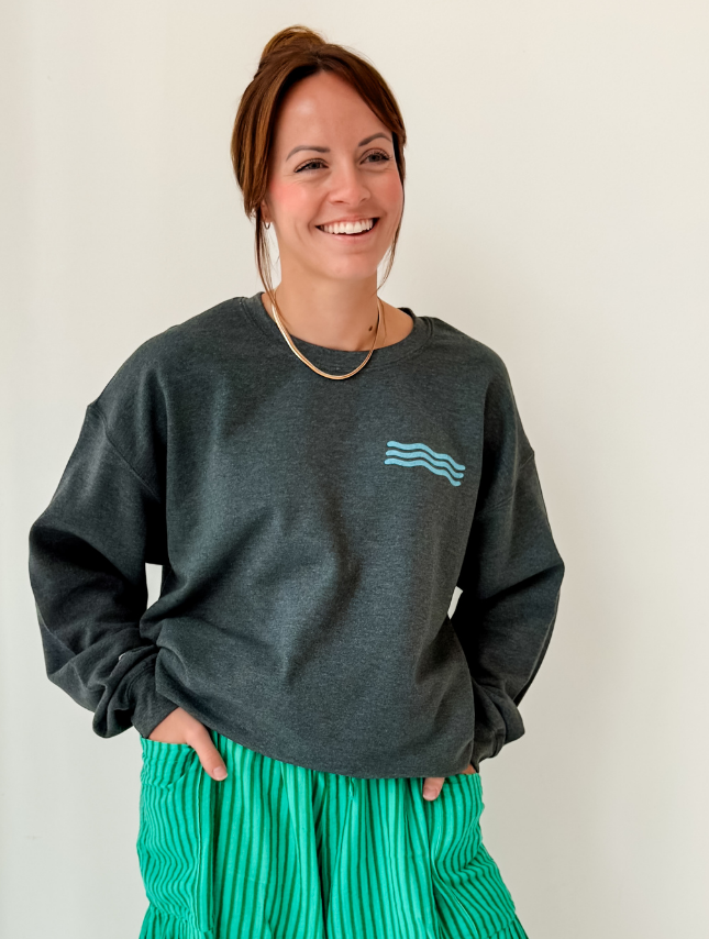 Colorful Be Still Sweatshirt