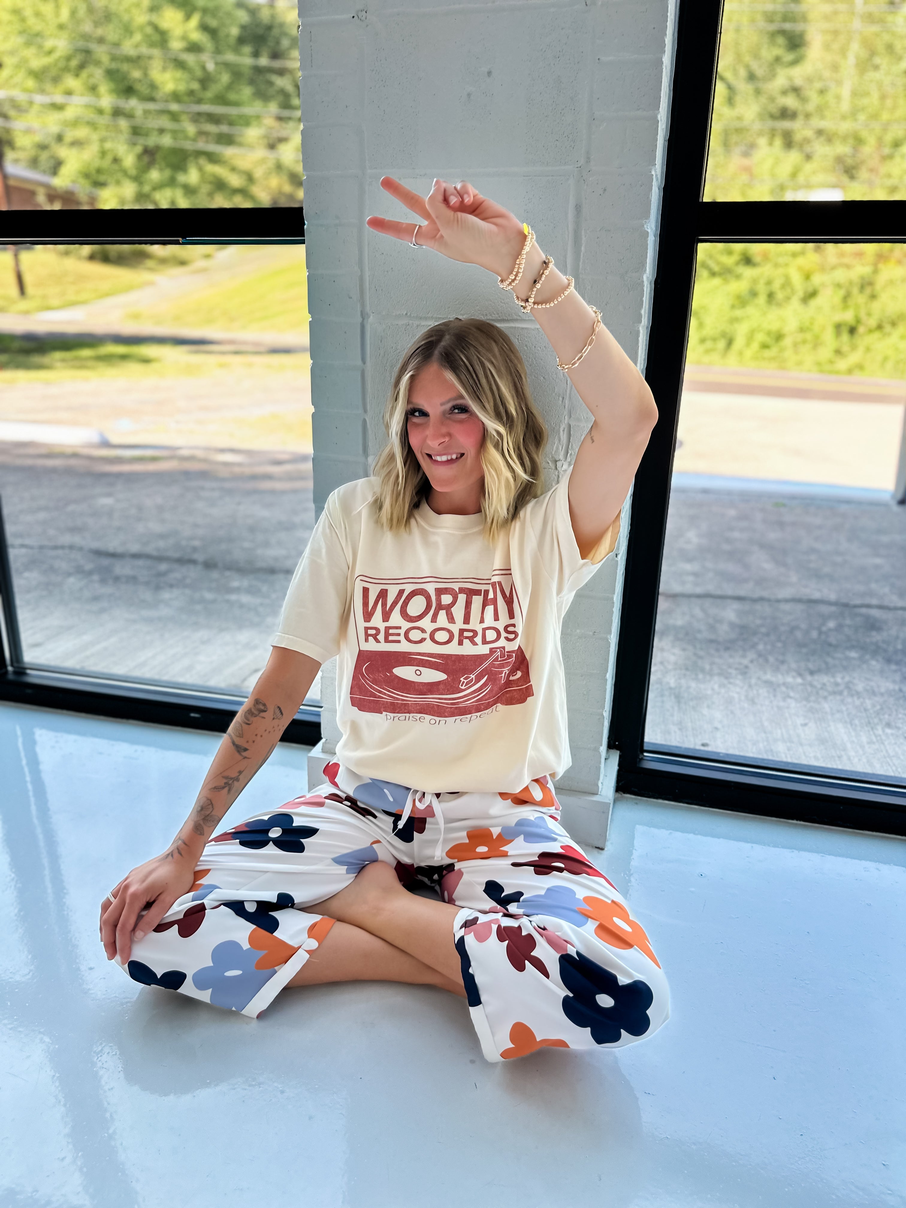 Worthy Records Tee