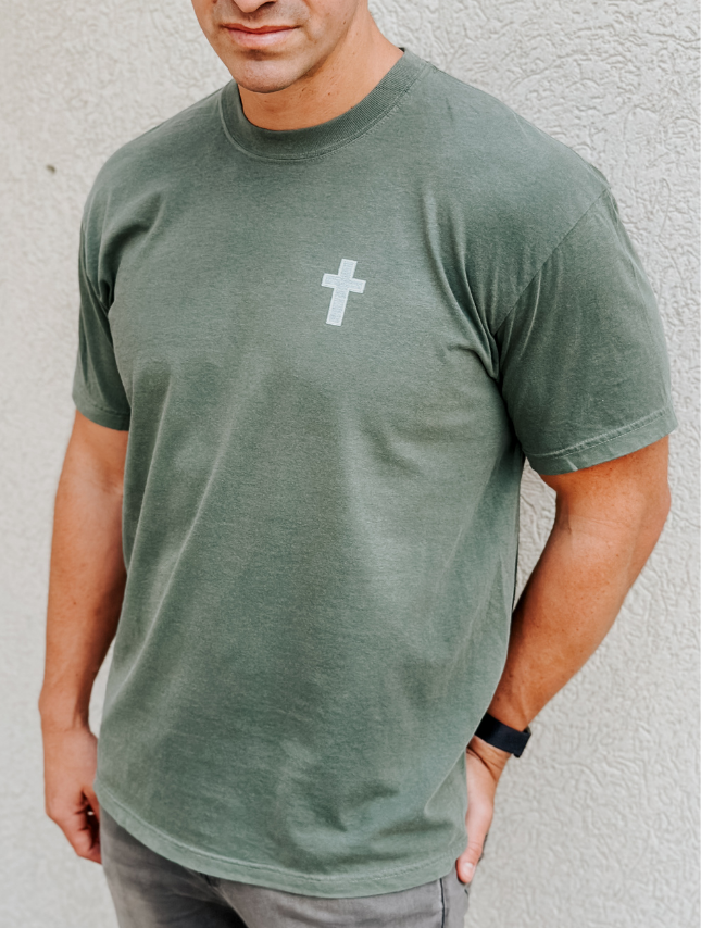 He Moves Mountains Tee
