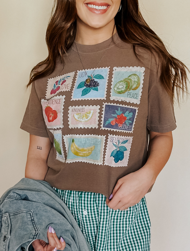 Fruit of the Spirit Stamps Tee
