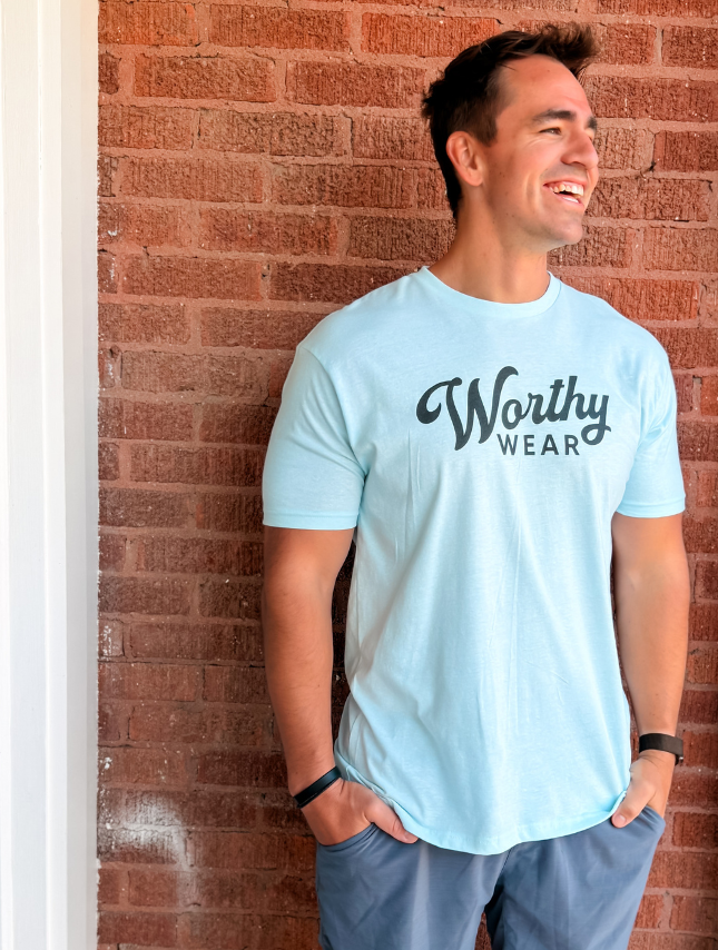 Worthy Disrupt Tee - Ice Blue