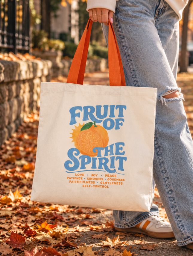 Vintage Fruit of the Spirit Tote Bag