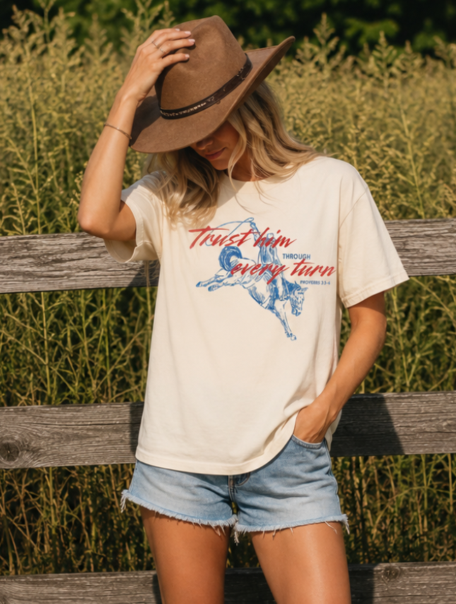 Through Every Turn Tee