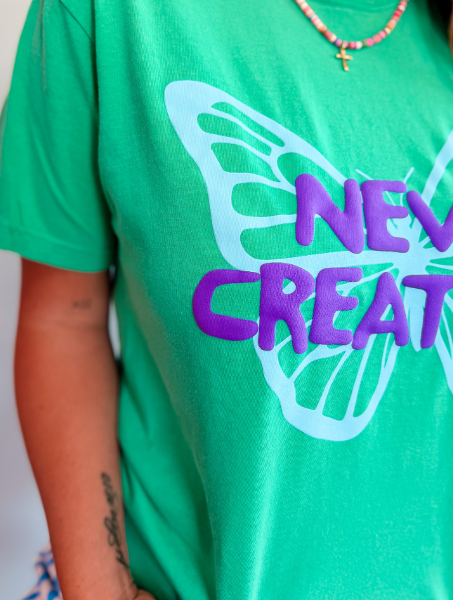 New Creation - Puff Print Tee