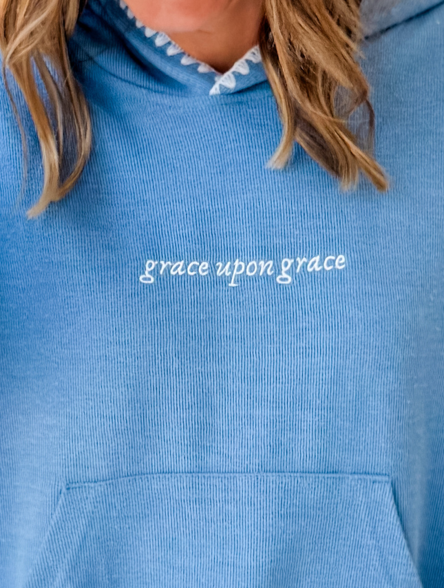 Grace Upon Grace Embroidered Pullover