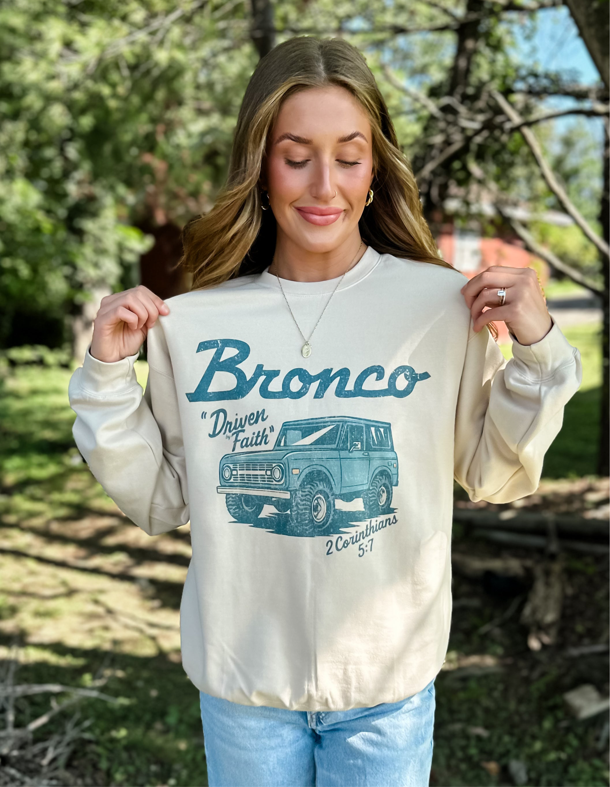 Driven By Faith Bronco Sweatshirt