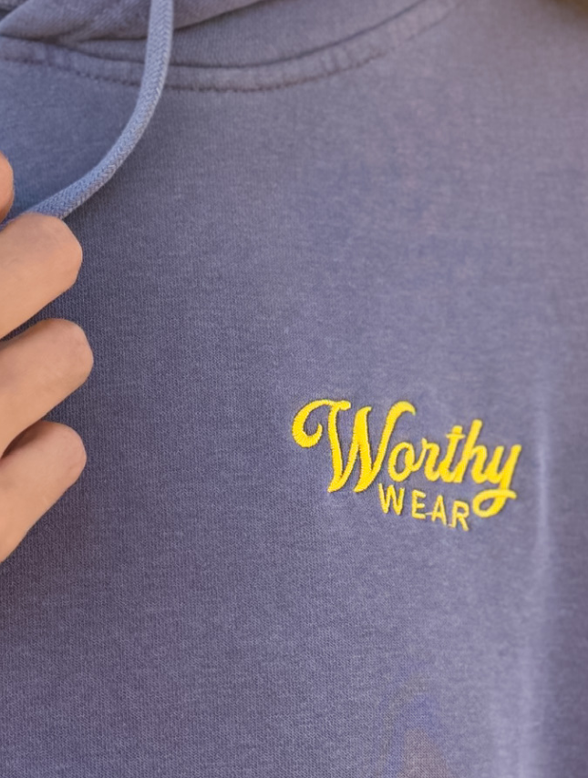 Disrupt The World Embroidered Hoodie