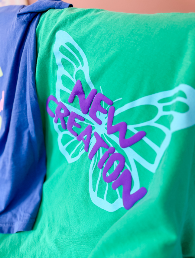 New Creation - Puff Print Tee