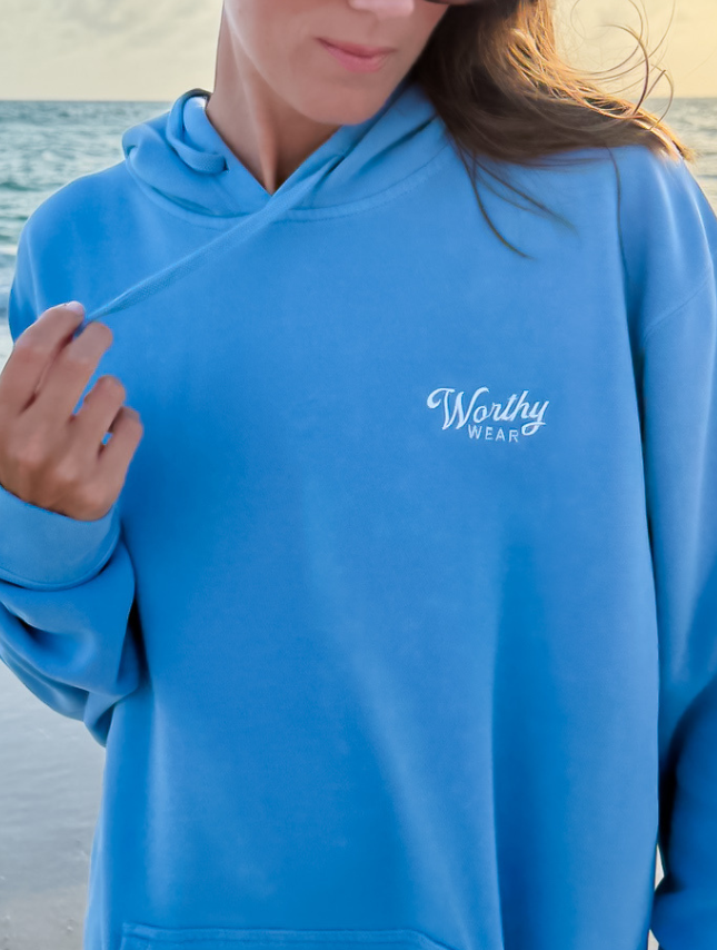 Be Still Embroidered Hoodie