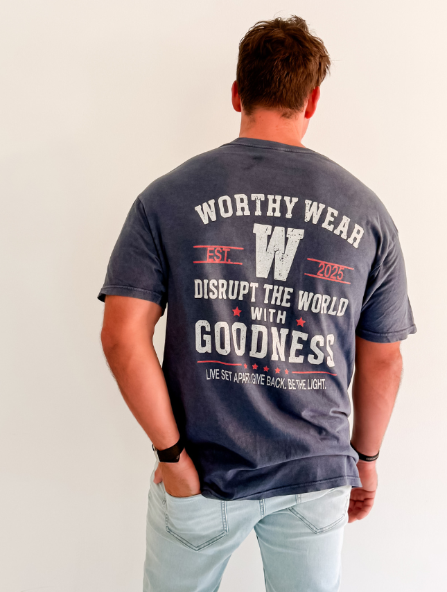 Vintage Goodness Tee - Denim