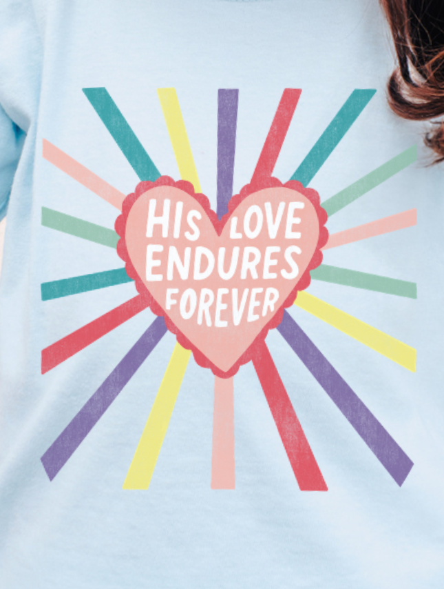 His Love Endures - Youth Tee