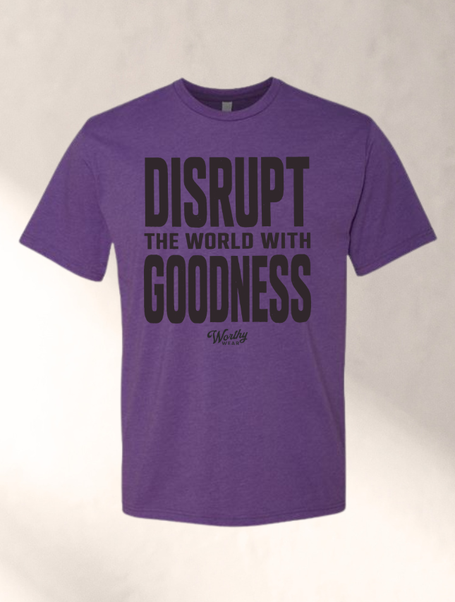 Bold Disrupt Tee - Purple