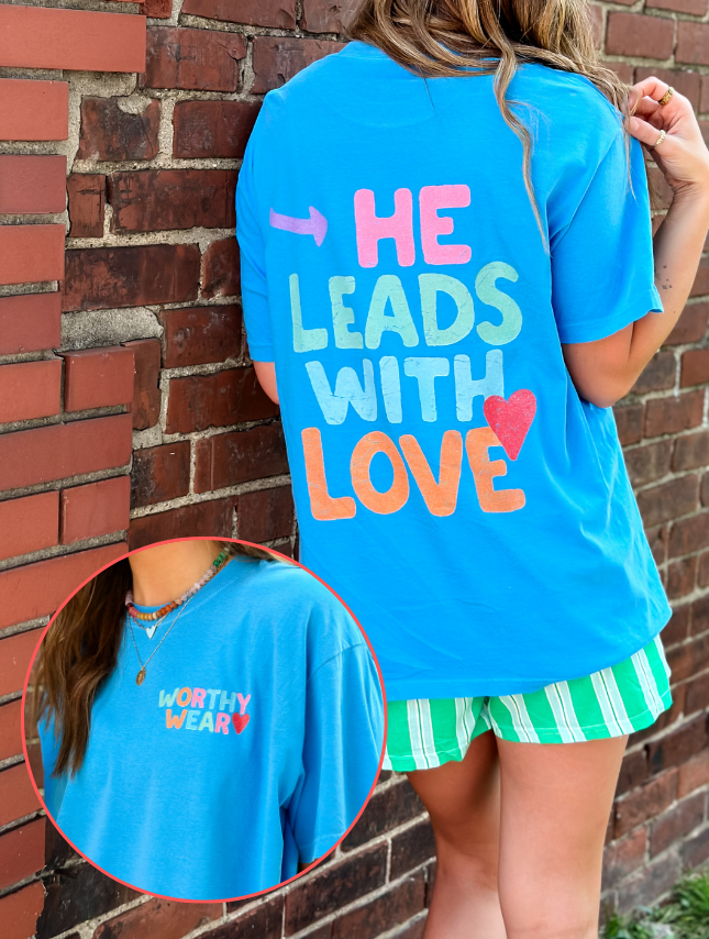 He Leads Tee