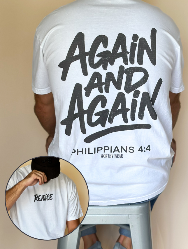 Rejoice Again and Again Tee