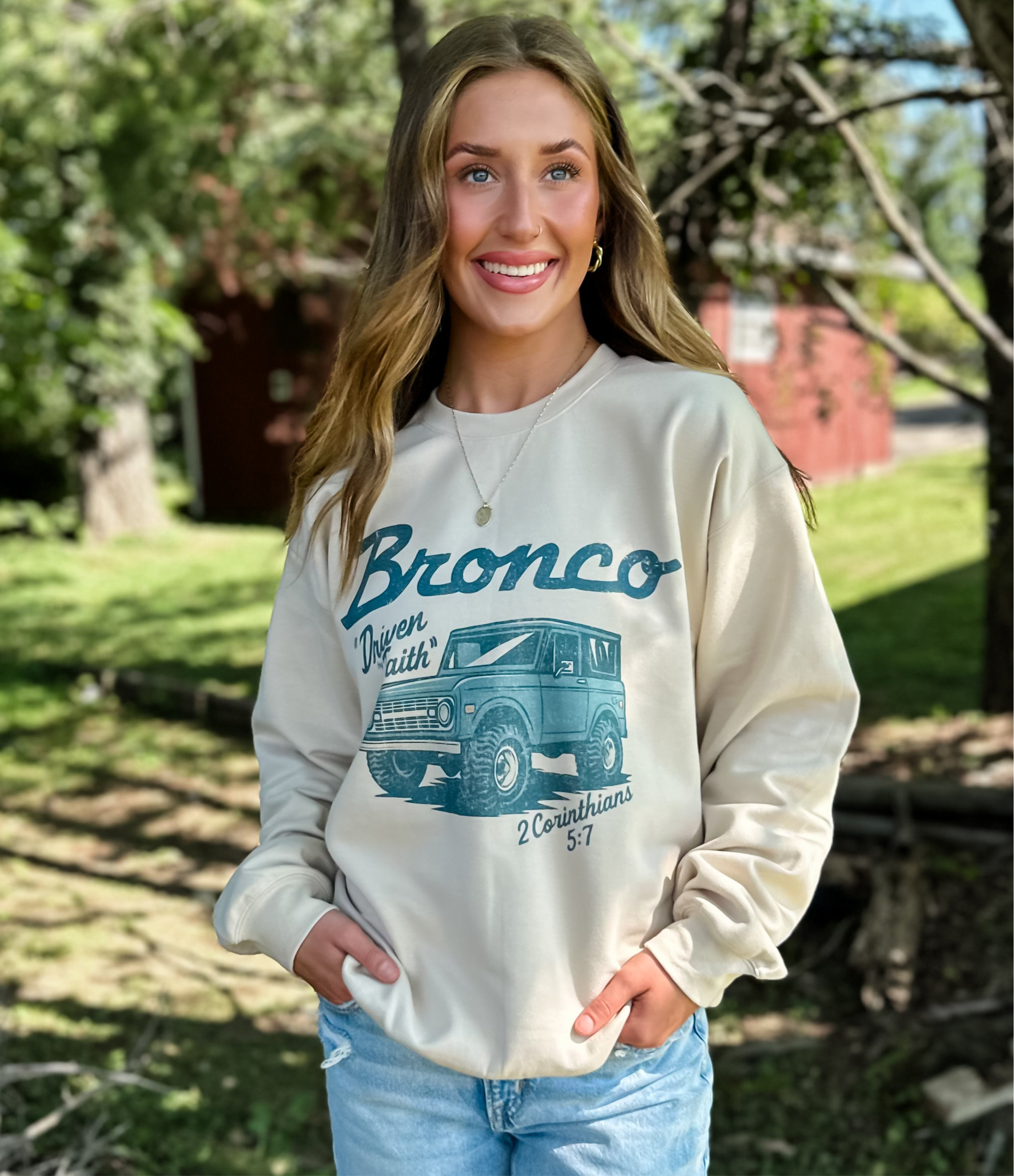 Driven By Faith Bronco Sweatshirt
