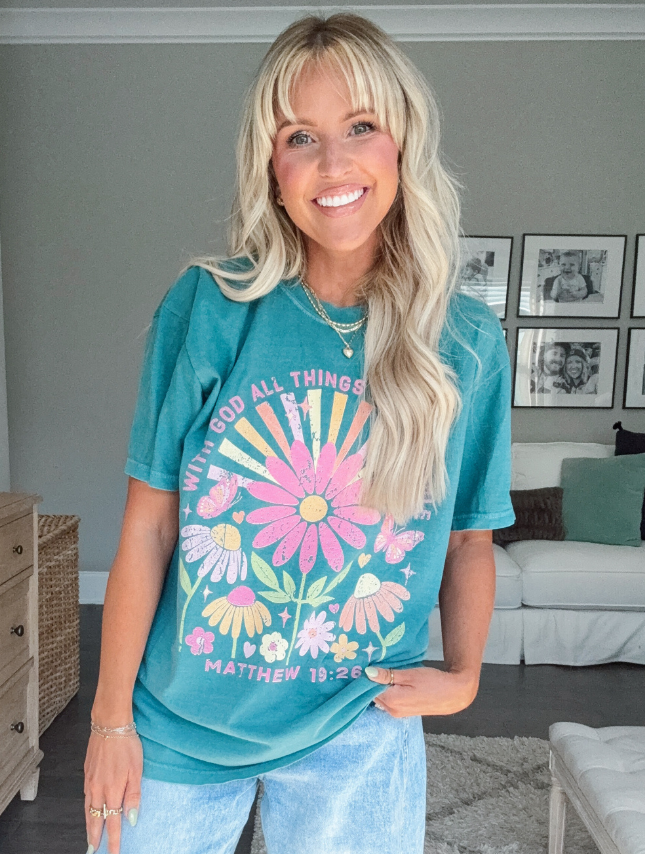 All Things Possible Tee - Nicole x Worthy Wear