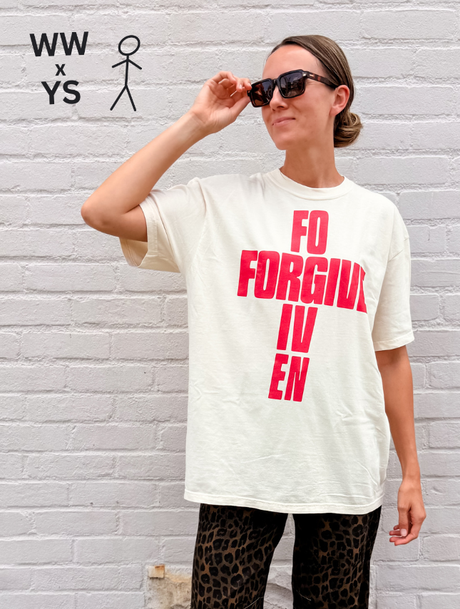 Forgive Forgiven Tee - Pink Version