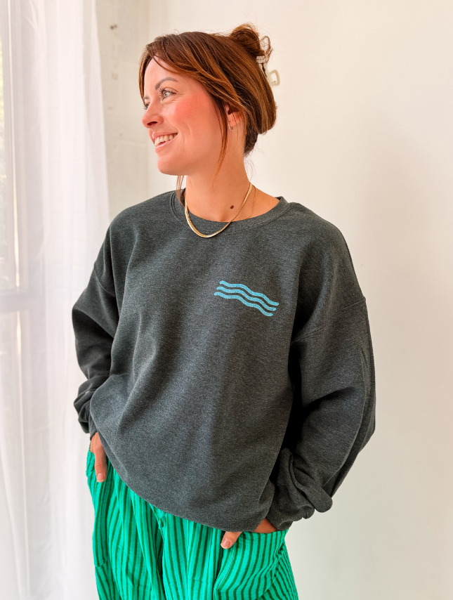 Colorful Be Still Sweatshirt