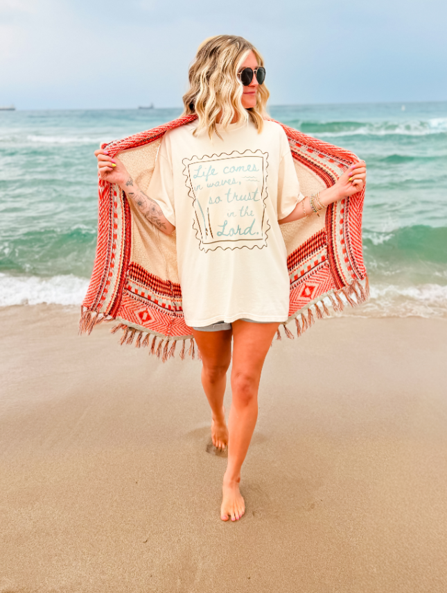 Life Comes In Waves Tee
