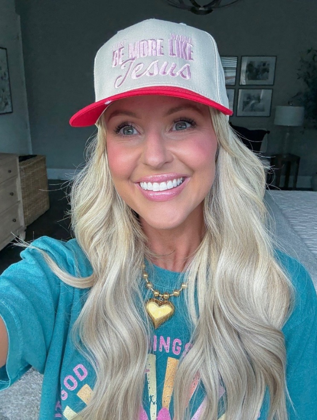 More Like Jesus Trucker Hat - Nicole x Worthy Wear