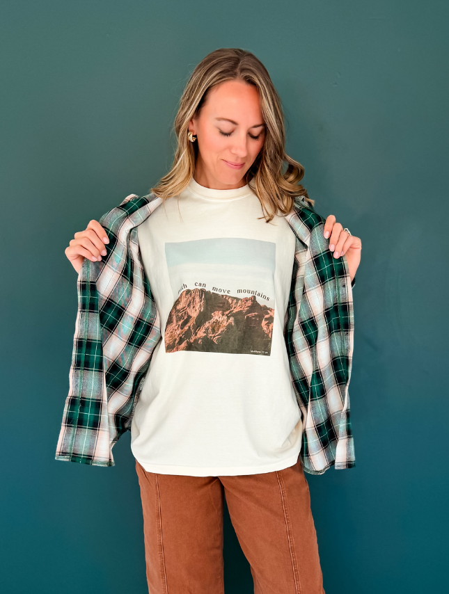 Faith Can Move Mountains Tee