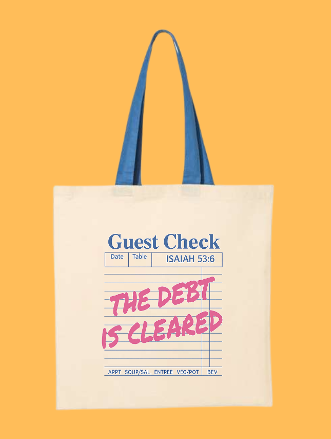 Guest Check Tote Bag