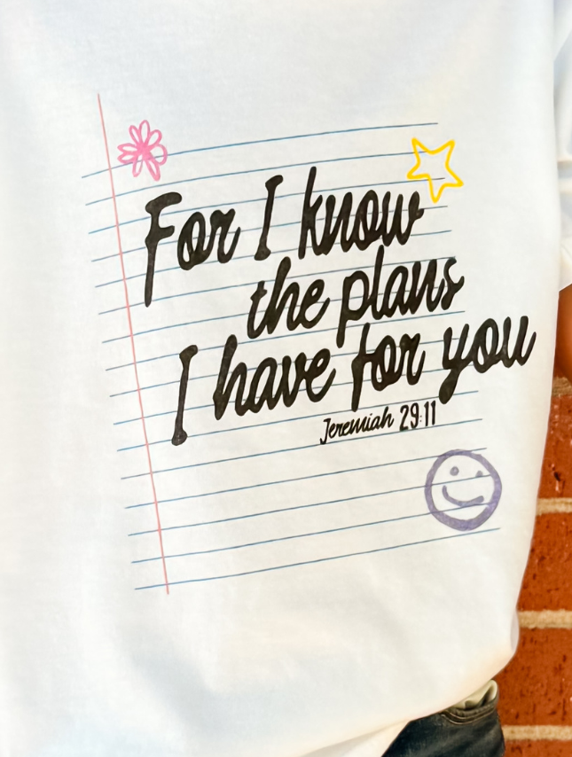Jeremiah 29:11 - Youth Tee