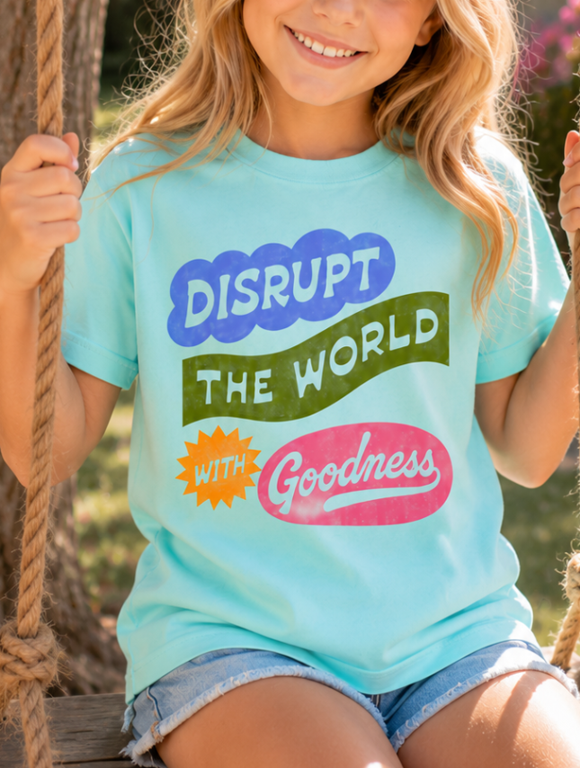 Colorful Disrupt - Youth Tee