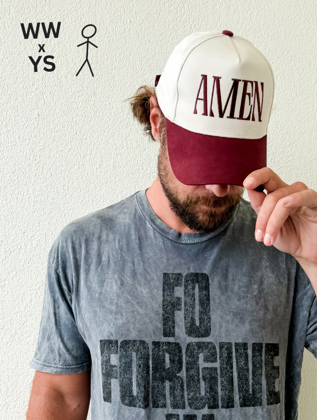 AMEN Trucker Hat - Maroon