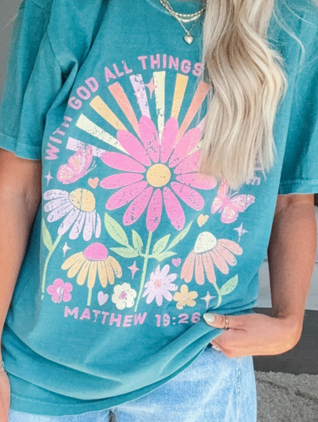 All Things Possible Tee - Nicole x Worthy Wear