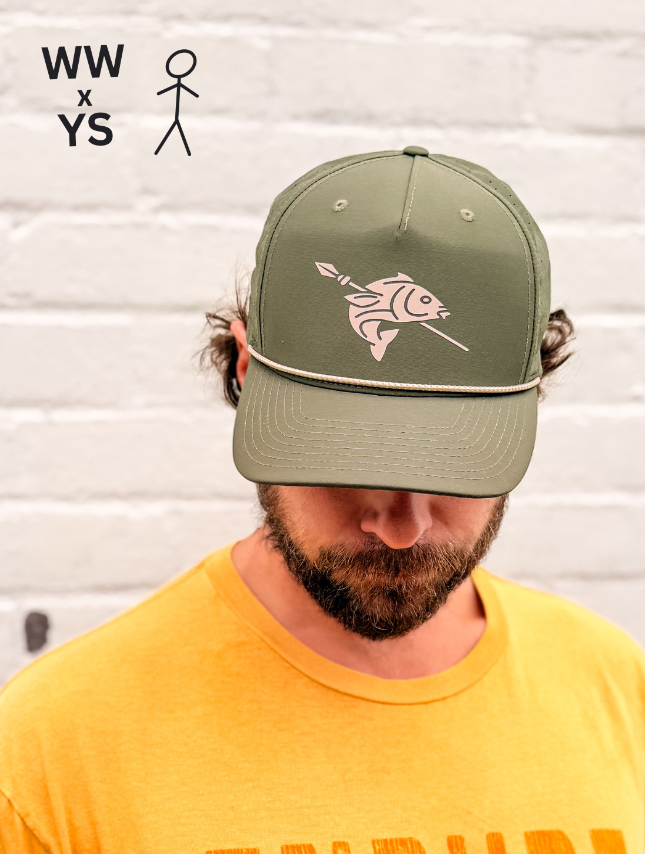 The Islander - Green Athletic Mesh Hat