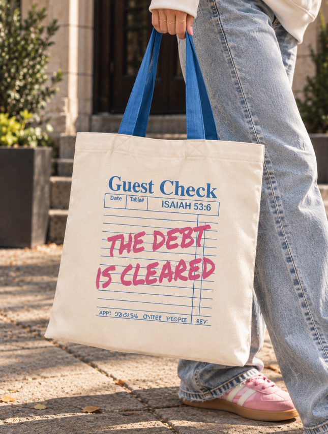 Guest Check Tote Bag