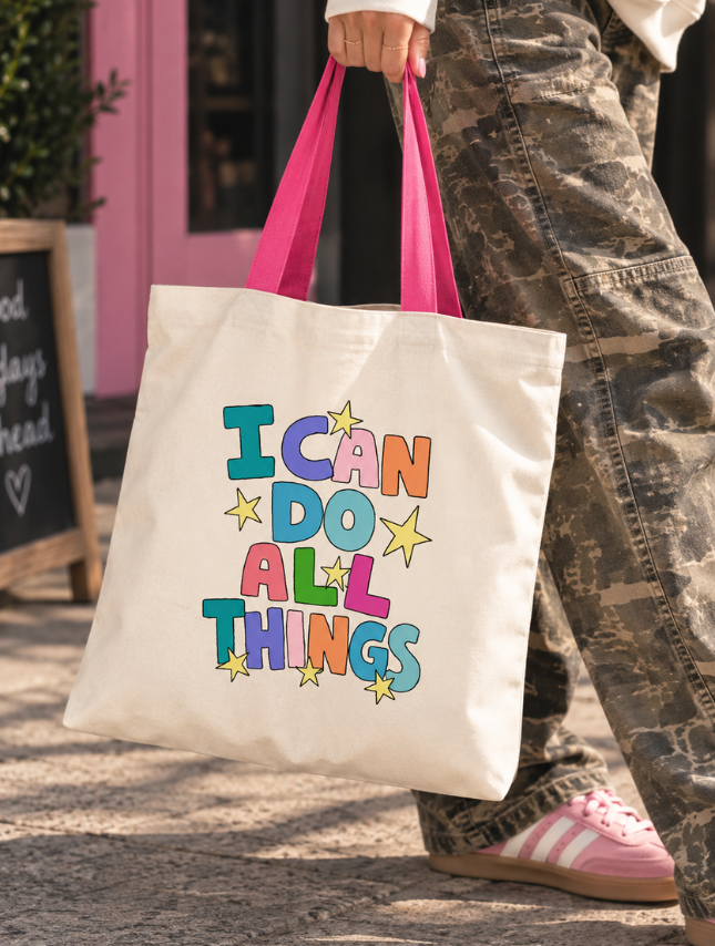 I Can Do All Things Tote Bag