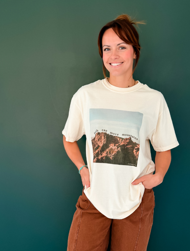 Faith Can Move Mountains Tee