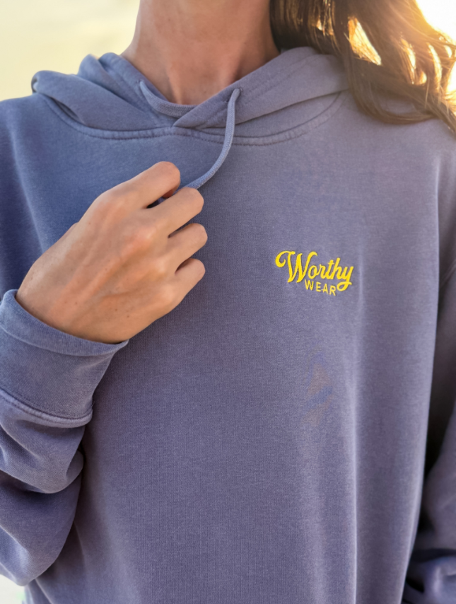 Disrupt The World Embroidered Hoodie