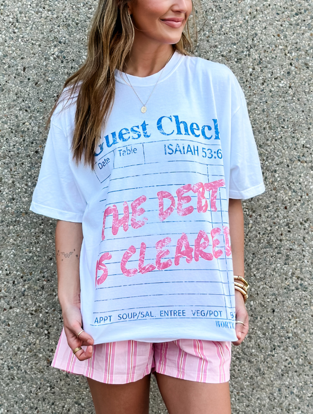 Guest Check Tee