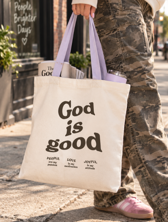 God is Good Tote Bag