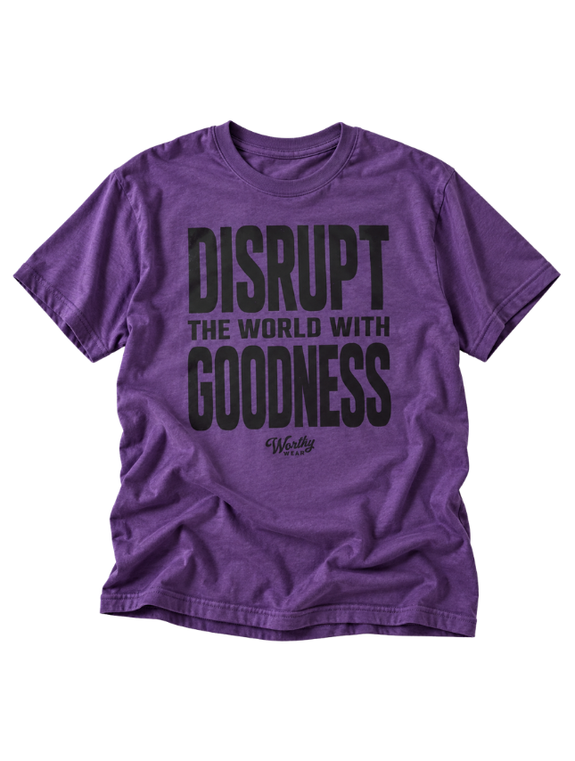Bold Disrupt Tee - Purple