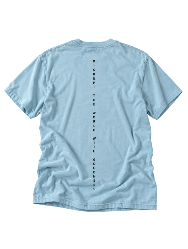 Worthy Disrupt Tee - Ice Blue