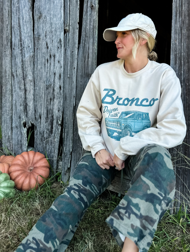 Driven By Faith Bronco Sweatshirt