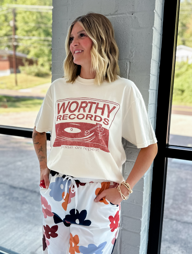 Worthy Records Tee